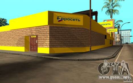 La tienda Euroset para GTA San Andreas
