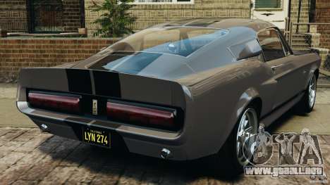 Shelby Mustang GT500 Eleanor 1967 v1.0 [EPM] para GTA 4