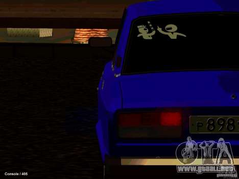 VAZ 2107 para GTA San Andreas