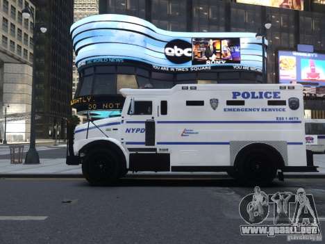 Enforcer Emergency Service NYPD para GTA 4