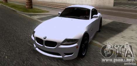 BMW Z4 M Coupe para GTA San Andreas