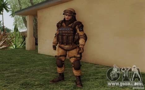 Šturomvik de Warface para GTA San Andreas