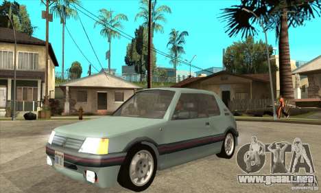 Peugeot 205 GTI v2 para GTA San Andreas