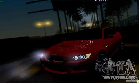 BMW M3 E92 v1.0 para GTA San Andreas