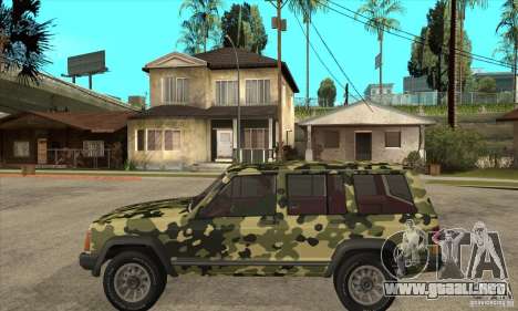 Jeep Cherokee 1984 para GTA San Andreas