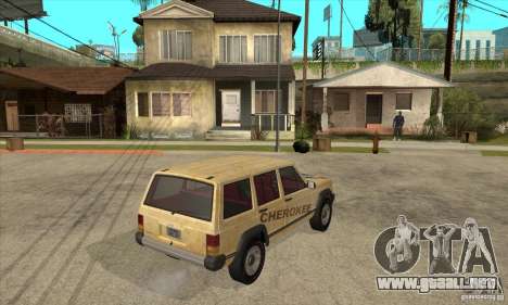 Jeep Cherokee 1984 para GTA San Andreas