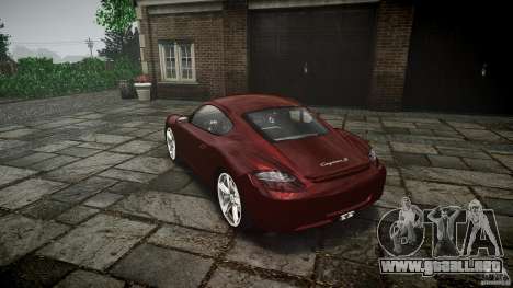 Porsche Cayman S v1 para GTA 4