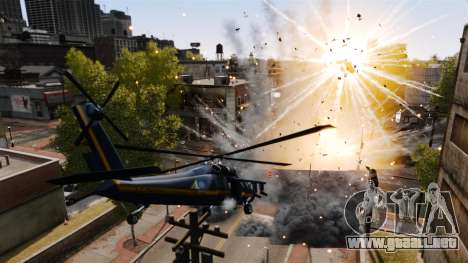 Un helicóptero con un RPG para GTA 4