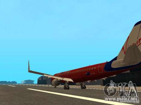 Embraer ERJ 190 Virgin Blue para GTA San Andreas