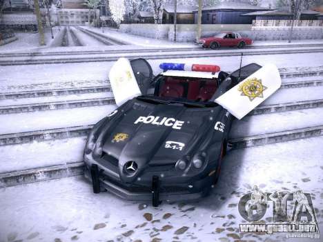 Mercedes-Benz SRL 722 Police para GTA San Andreas
