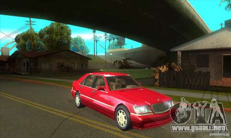 Mercedes-Benz S600 1999 para GTA San Andreas