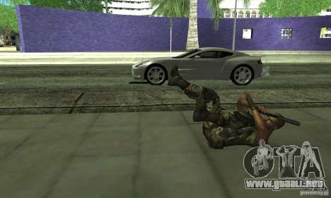 Sam Fisher Army SCDA para GTA San Andreas