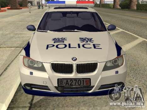 BMW 3 Series China Police para GTA San Andreas