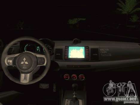 Mitsubishi  Lancer Evo X BMS Edition para GTA San Andreas