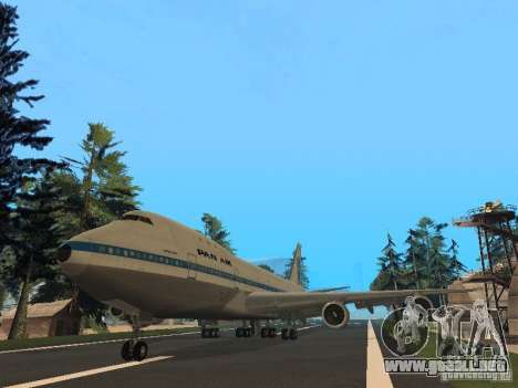 Boeing 747-100 Pan American Airways para GTA San Andreas