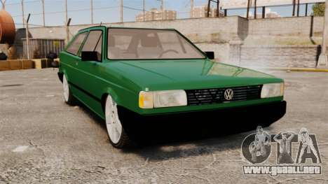 Volkswagen Gol GL 1992 Edit para GTA 4
