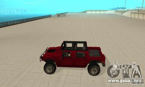 Hummer Civilian Vehicle 1986 para GTA San Andreas