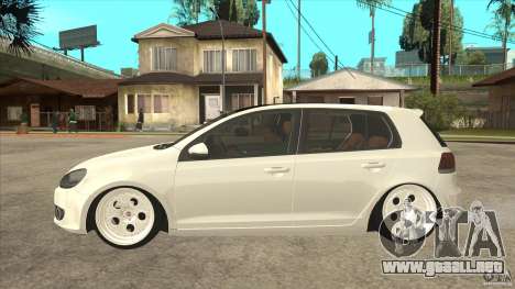 Volkswagen Golf VI 2010 Stance Nation para GTA San Andreas