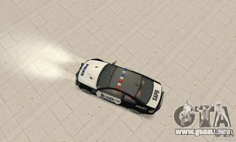 BMW M3 E92 Police para GTA San Andreas