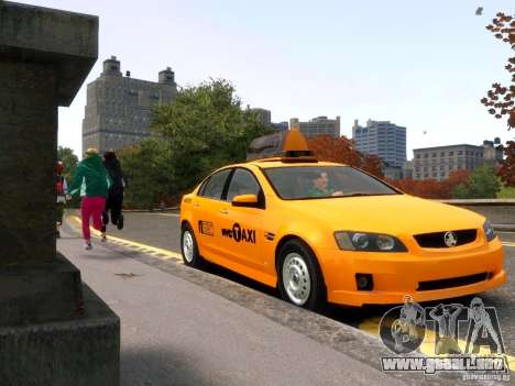 Holden NYC Taxi para GTA 4