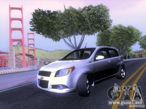 Chevrolet Aveo LT para GTA San Andreas