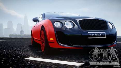 Bentley Continental SS 2010 Le Mansory [EPM] para GTA 4