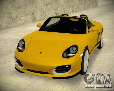 Porsche Boxter Spyder para GTA San Andreas