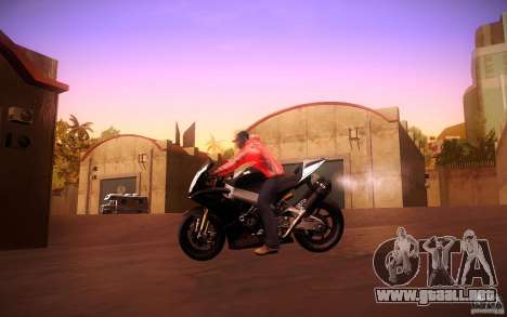 Aprilia RSV-4 Black Edition para GTA San Andreas