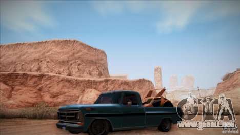 Ford F100 XLT Custom 1971 para GTA San Andreas