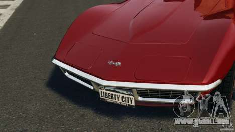 Chevrolet Corvette Stringray 1969 v1.0 [EPM] para GTA 4
