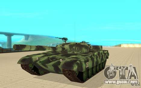 Tanque T-72 para GTA San Andreas