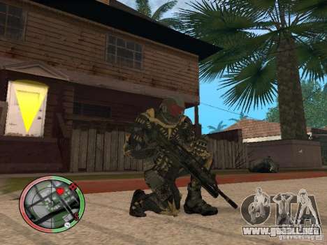 Colección de armas de Crysis 2 para GTA San Andreas