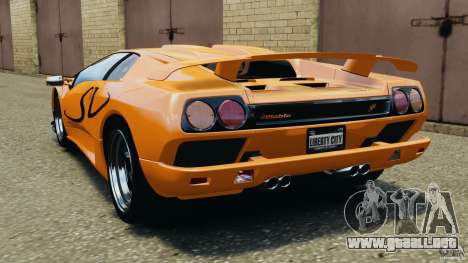 Lamborghini Diablo SV 1997 v4.0 [EPM] para GTA 4
