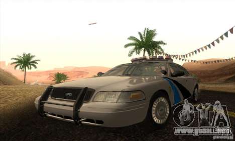 Ford Crown Victoria Colorado Police para GTA San Andreas