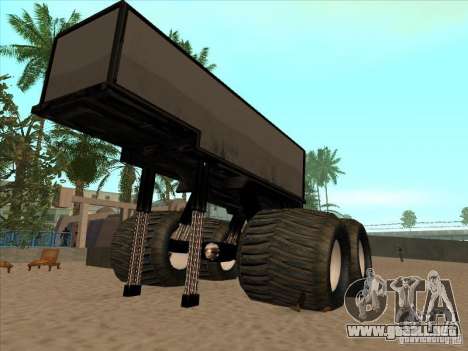 Remolque para el carro Monsterous para GTA San Andreas