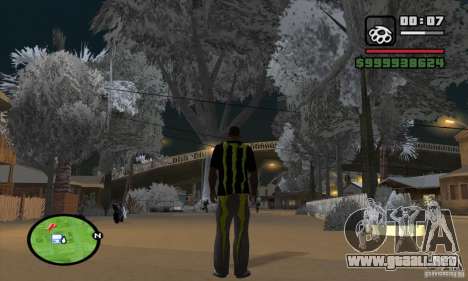 Monster energy suit pack para GTA San Andreas