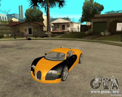 Bugatti Veyron para GTA San Andreas