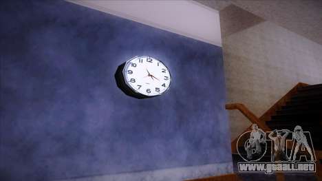 Reloj de pared del trabajo para GTA San Andreas