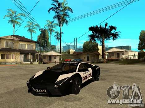 Lamborghini Reventon The Speed Enforcer para GTA San Andreas
