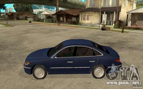 Hyundai Azera 2009 arb drift para GTA San Andreas