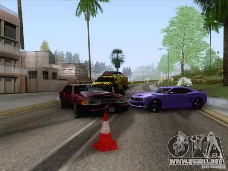 Accidente en la carretera para GTA San Andreas