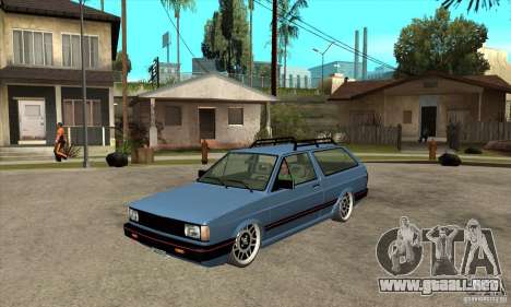 VW Fox 1989 v.2.0 para GTA San Andreas
