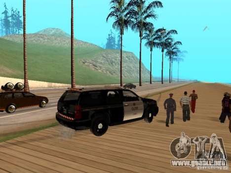 Chevrolet Tahoe Ontario Highway Police para GTA San Andreas