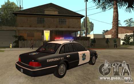 Ford Crown Victoria SFPD 1992 para GTA San Andreas