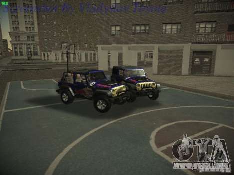 Jeep Wrangler Red Bull 2012 para GTA San Andreas