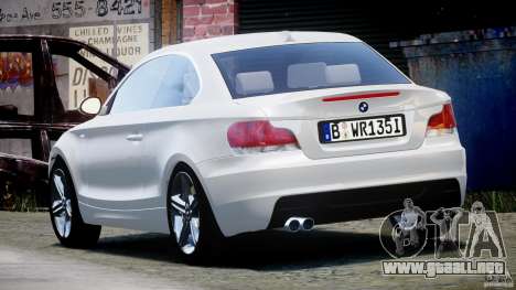 BMW 135i Coupe 2009 [Final] para GTA 4