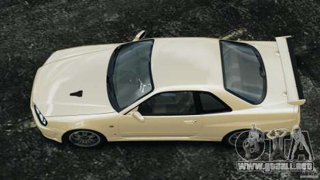 Nissan Skyline GT-R R34 2002 v1.0 para GTA 4