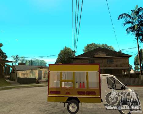 Parrilla de Gaz-3302 gacela para GTA San Andreas