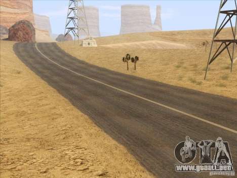 HQ Country Desert v1.3 para GTA San Andreas