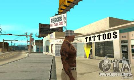 Tattoo mod para GTA San Andreas